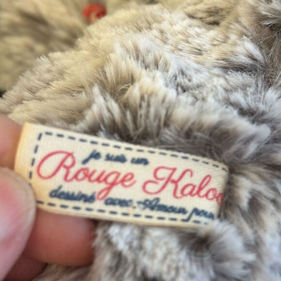 Rouge Kaloo Grey Prestige Bear Brand. Plush musical bear. Size 12” - Picture 10 of 11